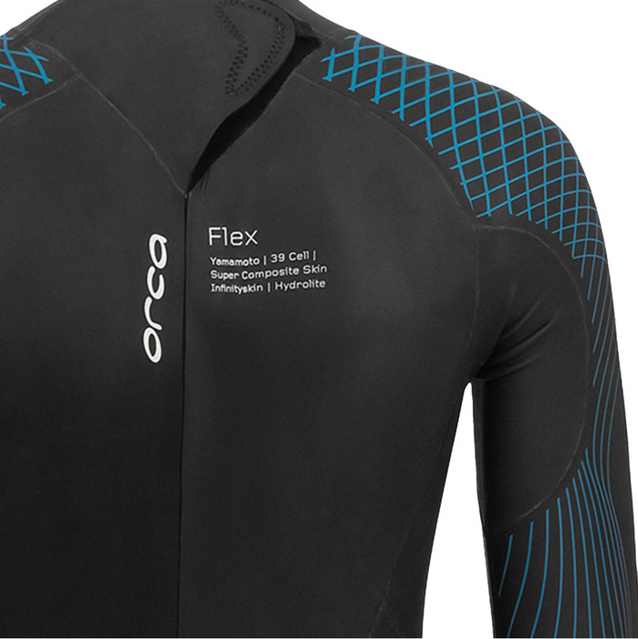 2024 Orca Mens Athlex Flex Triathlon Wetsuit MN55TT43 - Blue Flex